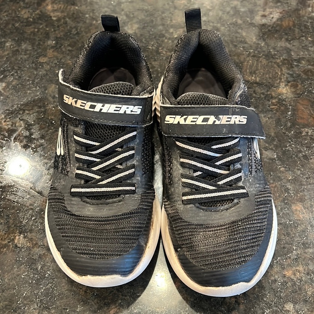 Size 13 little boy Skechers sneakers